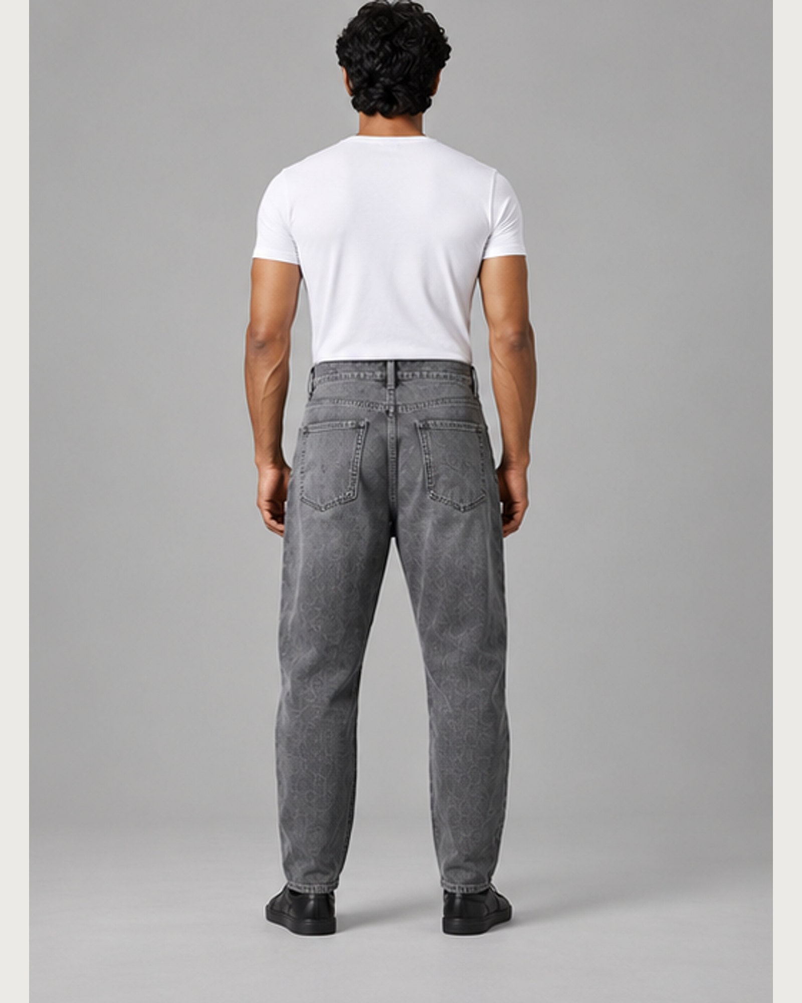 Static Taper Jean — on model, back
