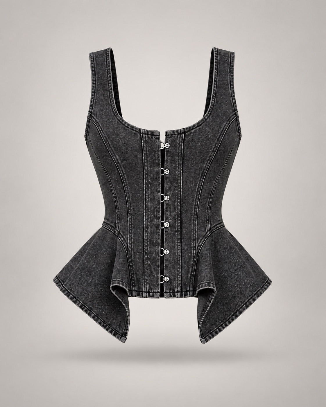 Women denim tops category