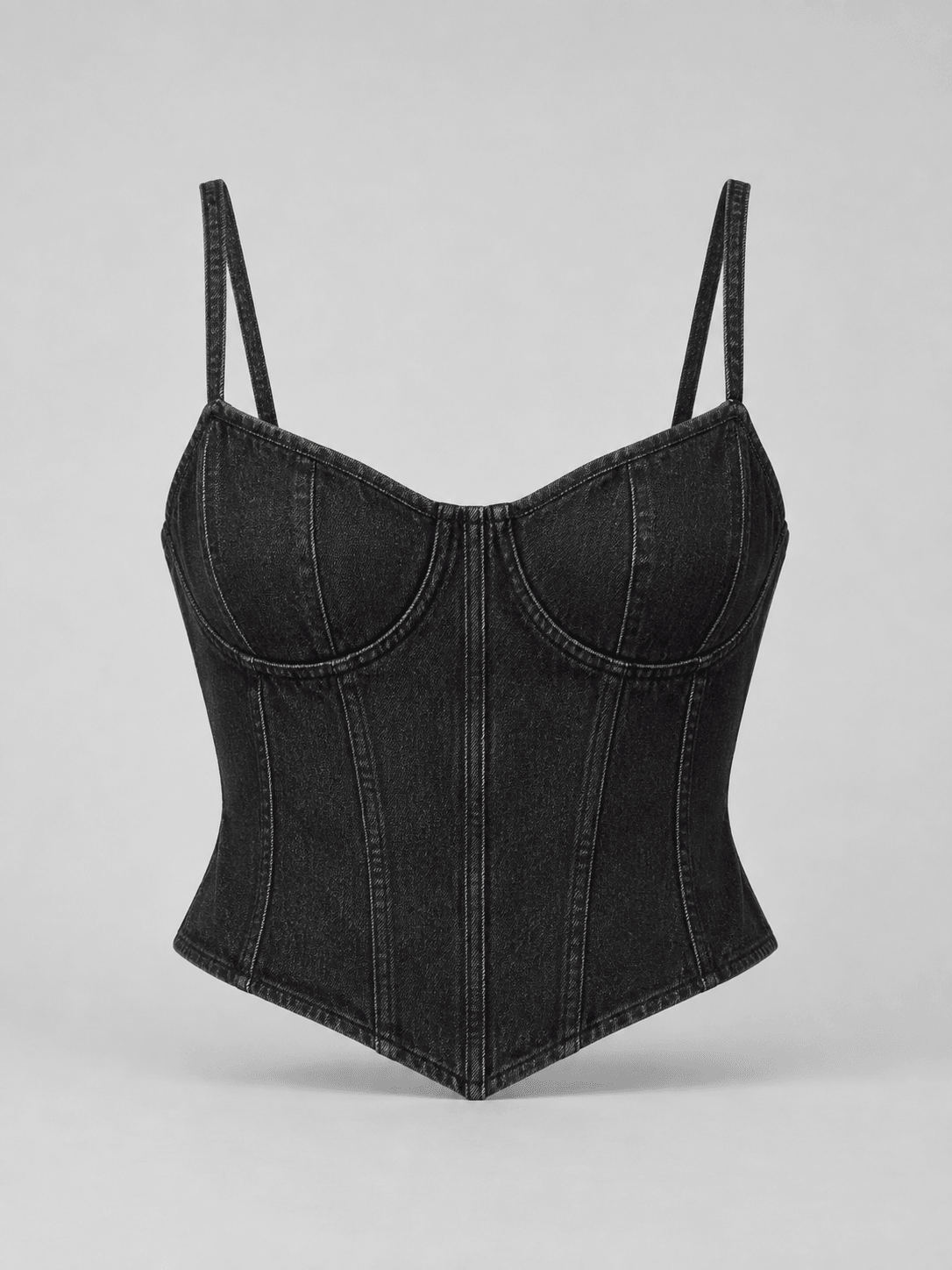 Vesper Denim Bustier