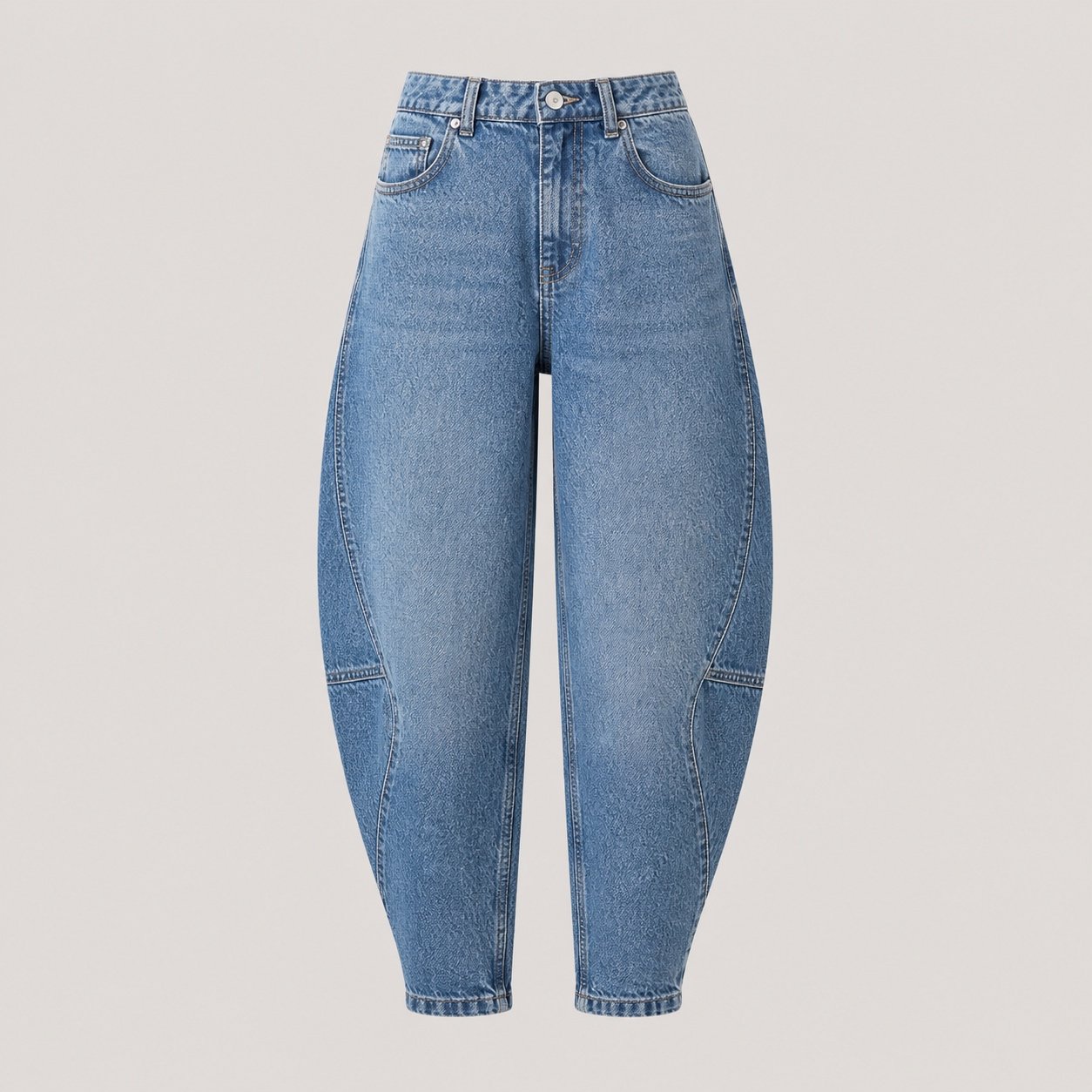 Original LABL studio render — Frequency Barrel Jean