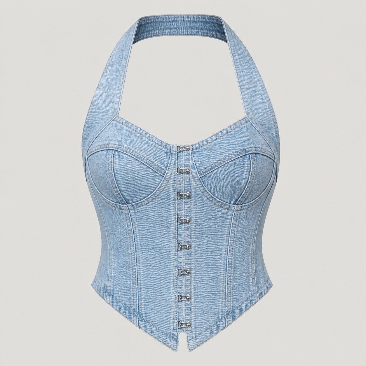 Original LABL studio render — Pulse Halter Vest
